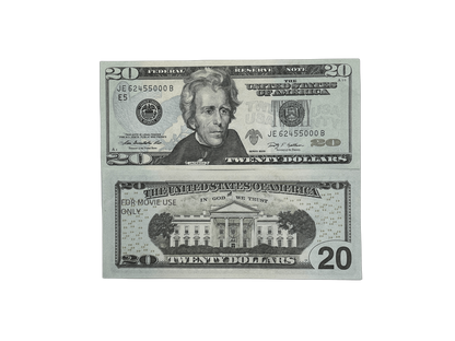 100PCS $2,000 Full Print Prop Money Stack