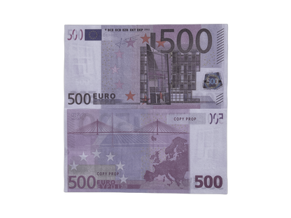 Prop Money 500 Euro €50,000 bills Full Print Prop Euro Stack
