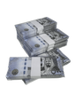 Series 500SAR ‘s Aged 500,000 Saudi Riyals Full Print Prop Money Stack