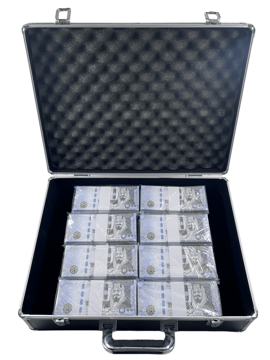 Series 500SAR ‘s Aged 2,500,000 Saudi Riyals Full Print Prop Money Stack